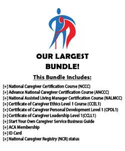 Platinum Plus Caregiver Certification Bundle