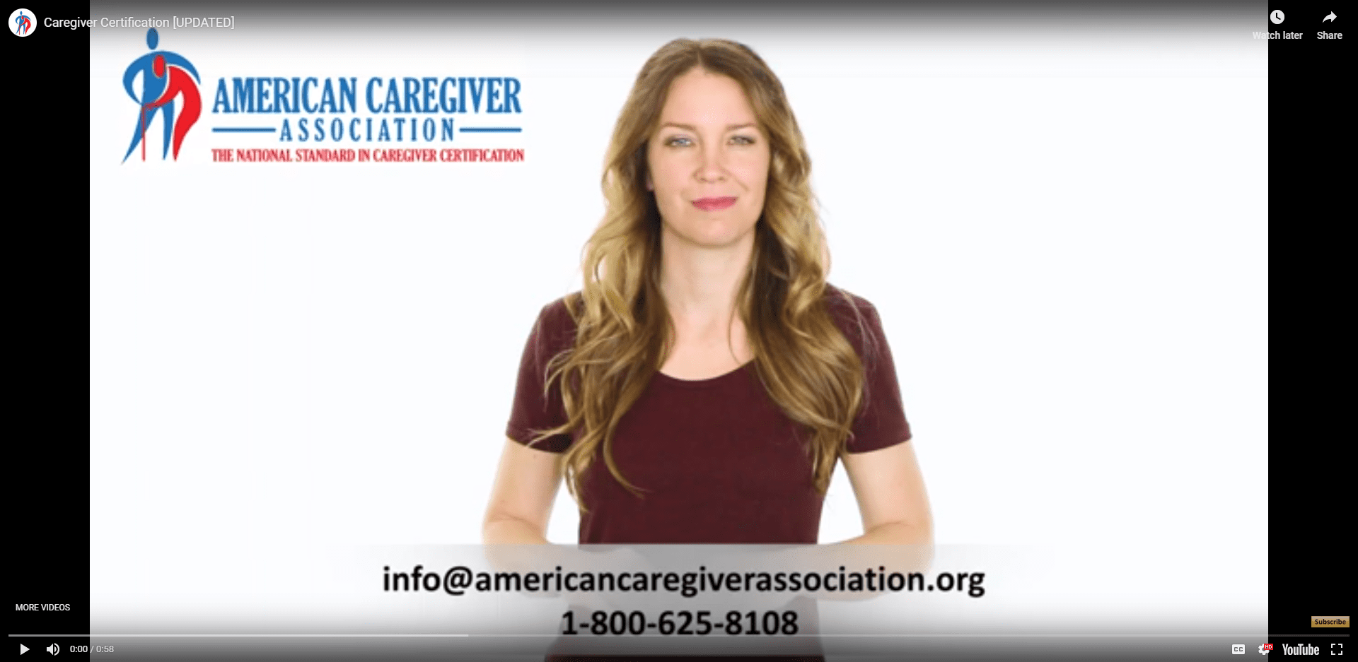 American Caregiver Association: How to Become a Caregiver